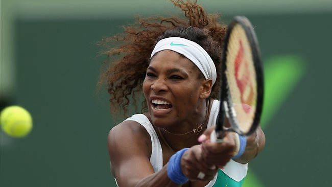 Serena Williams elődöntős Miamiban